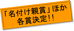 名付け親賞ほか各賞決定