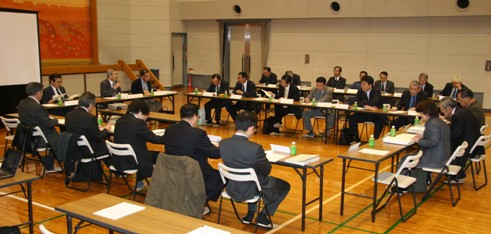 第6回江田島市えたじまし公共交通協議会の様子